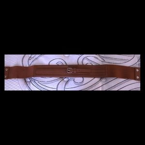 Brown Leather Torrid Belt